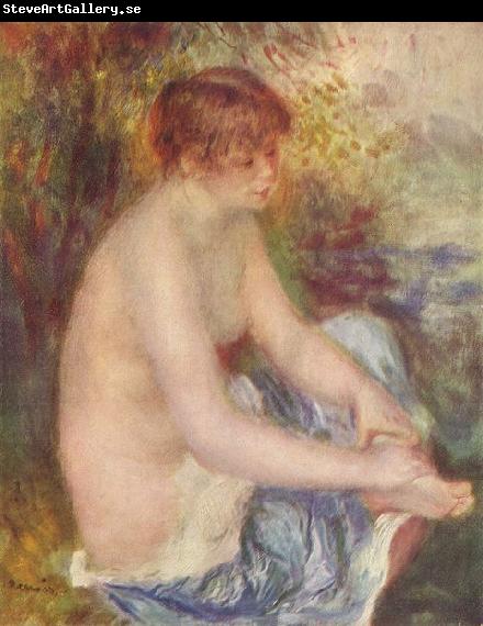 Pierre-Auguste Renoir Kleiner Akt in Blau